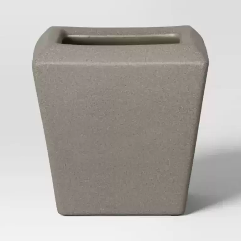 3 THRESHOLD PLANTER POTS GRAY