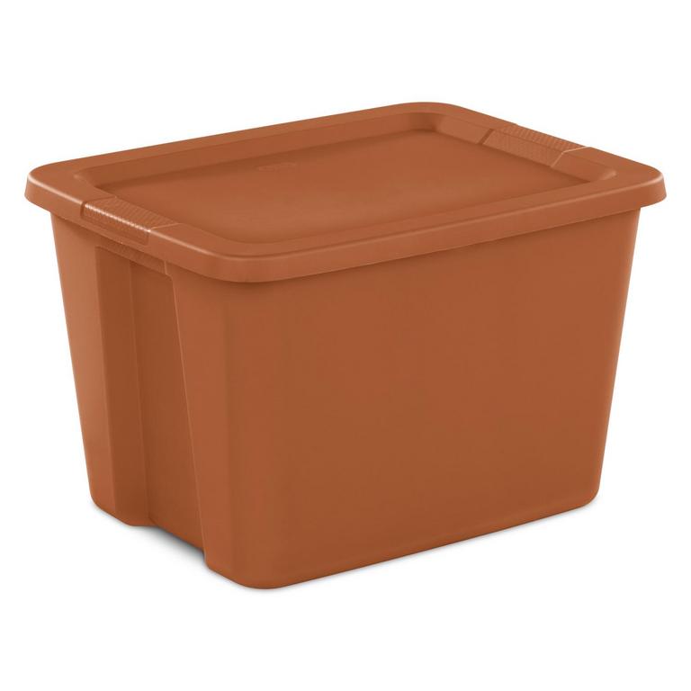 4 STERILITE 18GAL TOTE BOX