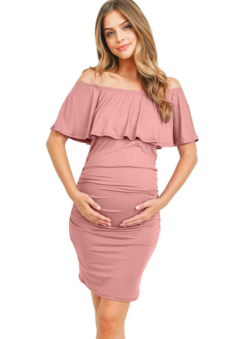 M HELLO MIZ MATERNITY DRESS