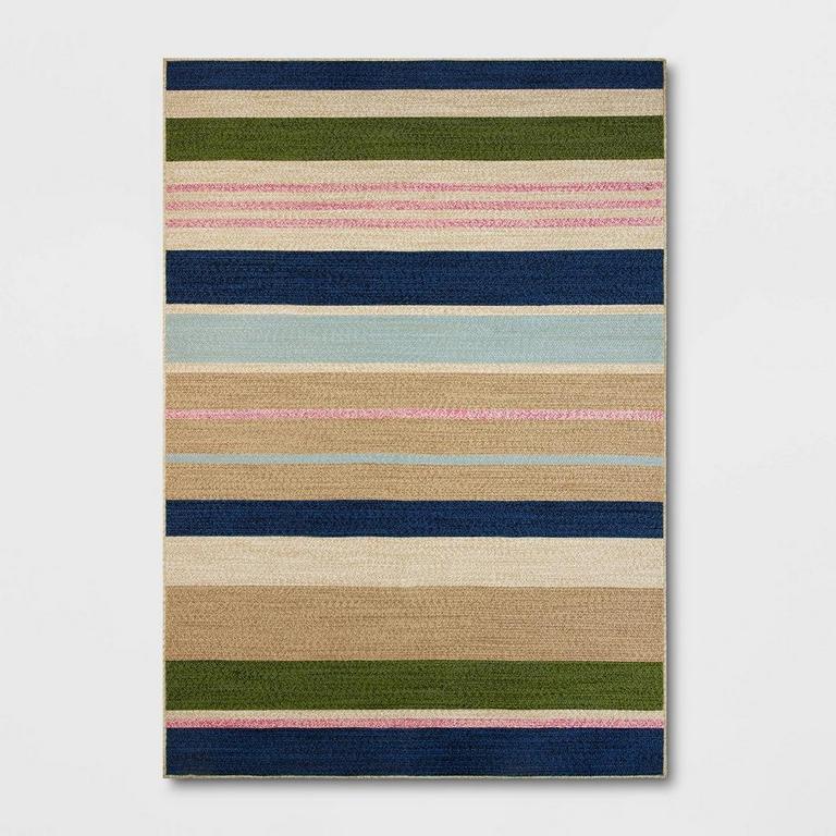 THRESHOLD OUTDOOR RUG 10FT X 7FT
