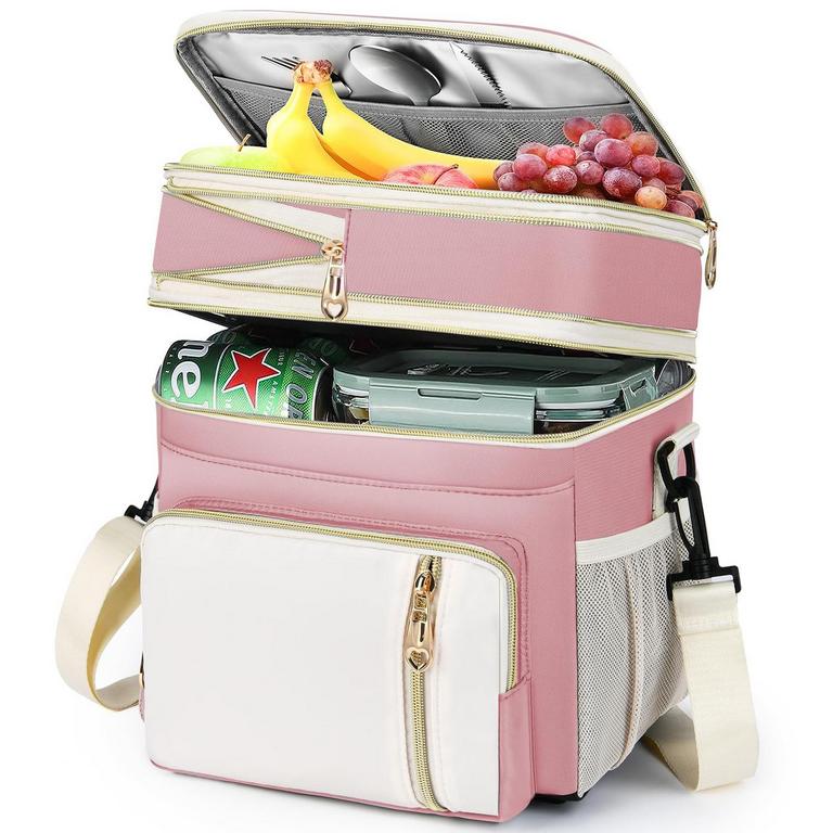 BAGNN LUNCH BAG W SZ 16L PINK