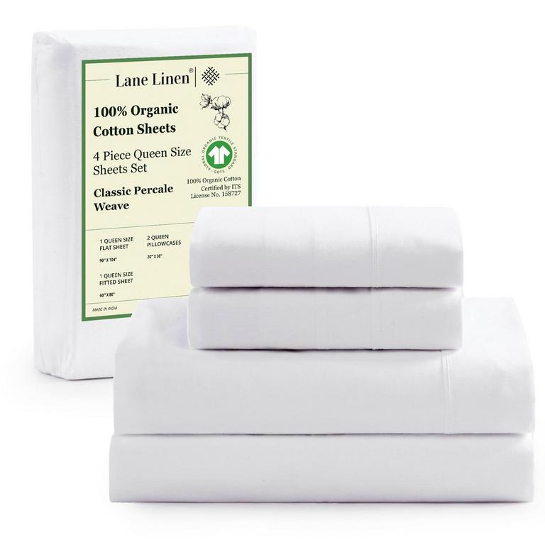 LANE LINEN QUEEN SHEET SET 4PC