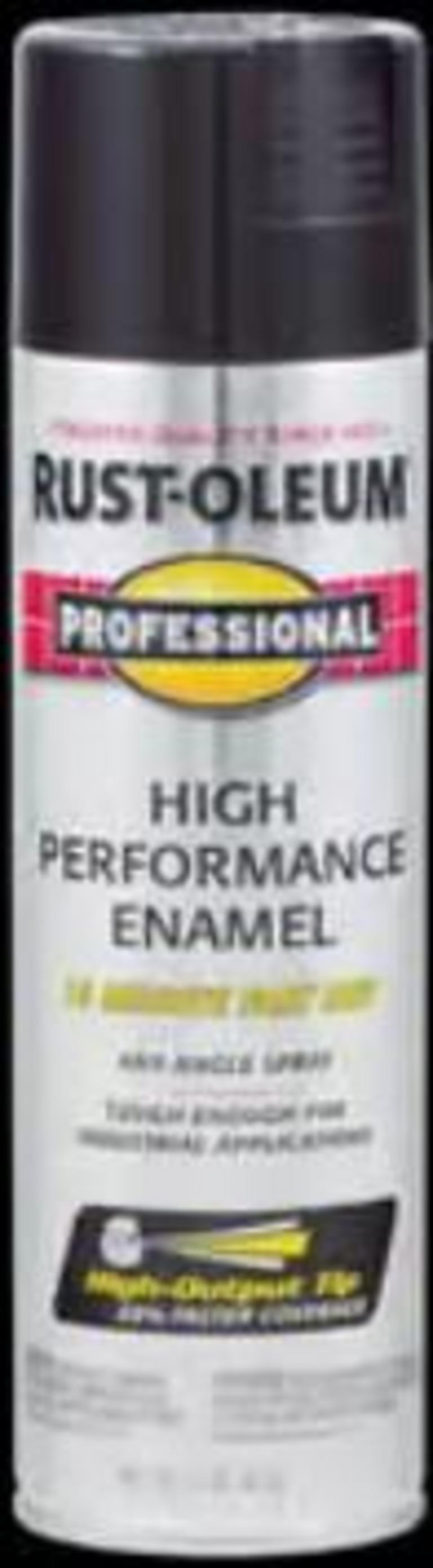 2 RUSTOLEUM 15 OZ GLOSS BLACK SPRAY PAINT