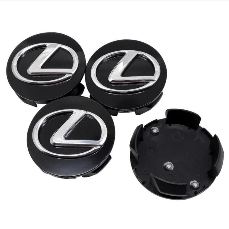 JDMOTIVE 62MM LEXUS WHEEL CENTER CAPS