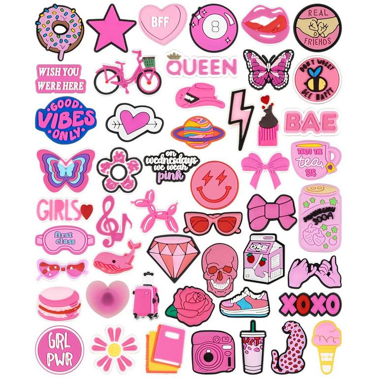 CUNUEN PINK GIRLS CHARM SET