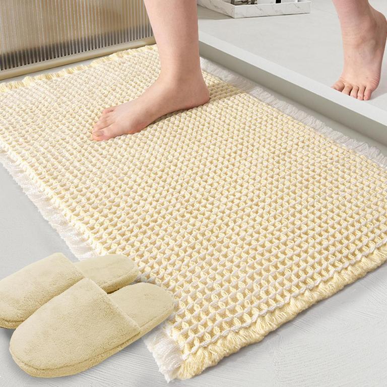 WAFFLE BATH MAT
