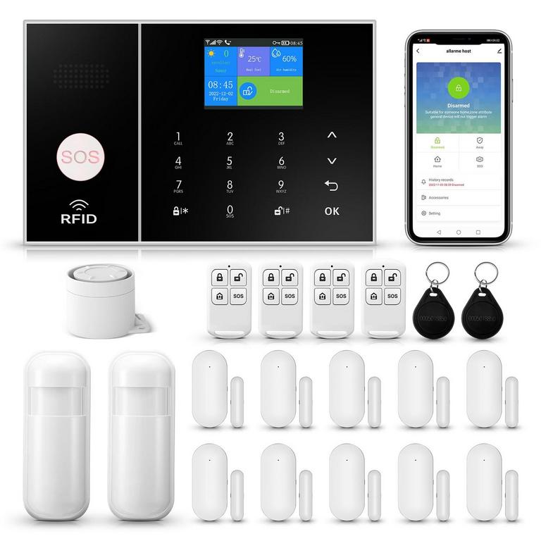 CLOUREE 4G SMART HOME ALARM