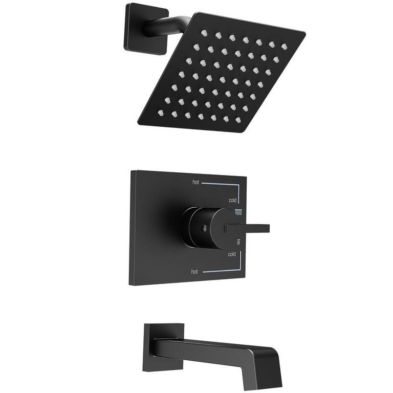 SOOOHOT BLACK SHOWER FAUCET SET