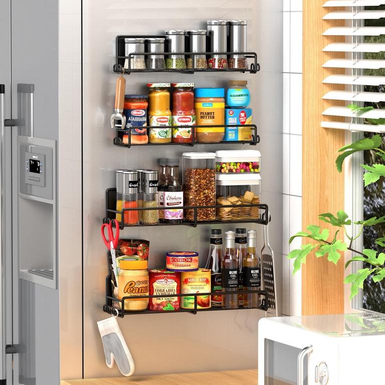 SUNALLY SPICE RACKS 4 PK