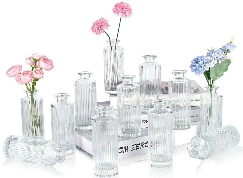 MINI GLASS VASES SET