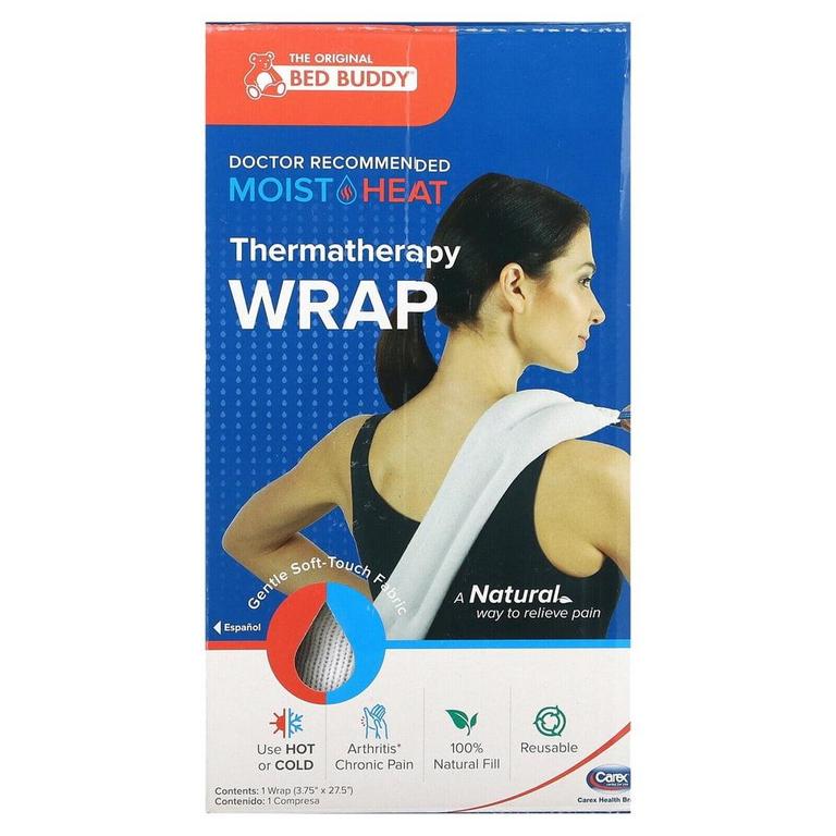 CAREX HEATING PAD WHITE