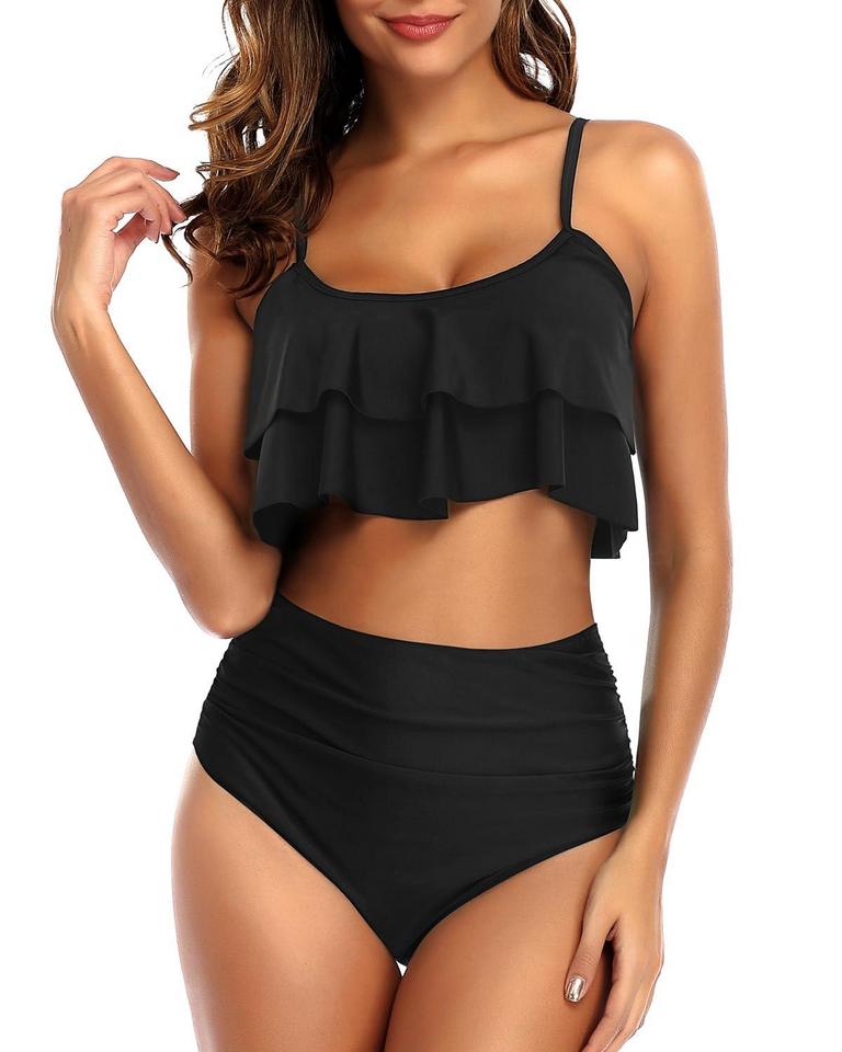 S TEMPT ME RUFFLED BIKINI