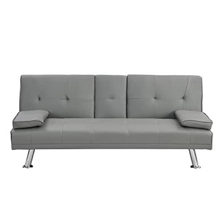 CONVERTIBLE FOLDING FUTON SOFA