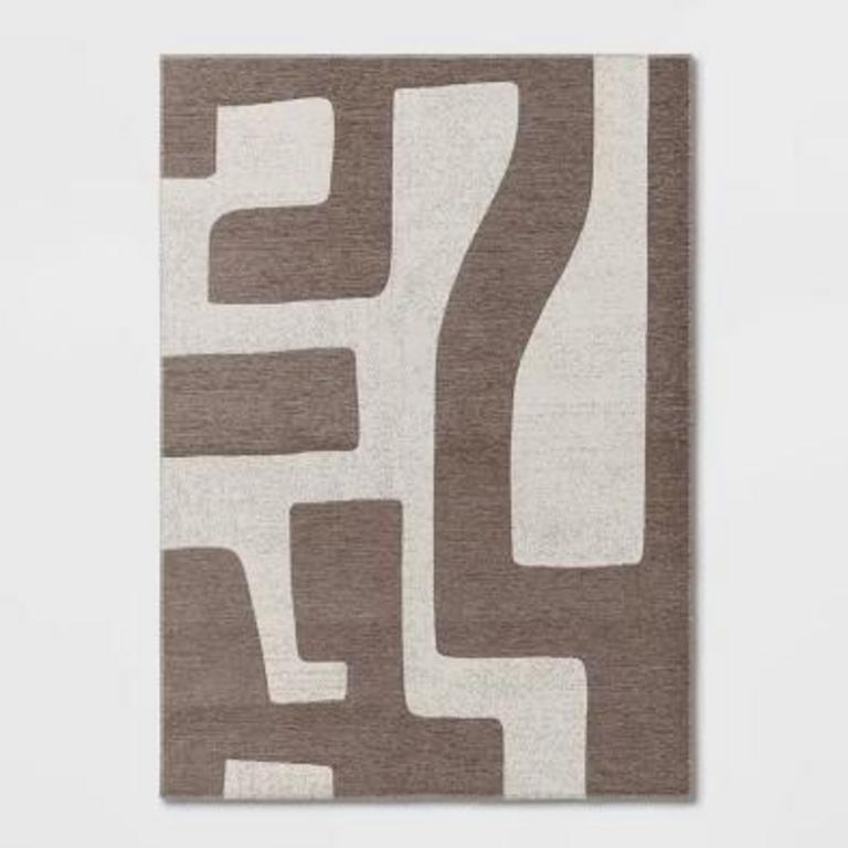 THRESHOLD MODERN RUG 5FT3IN X 7FT