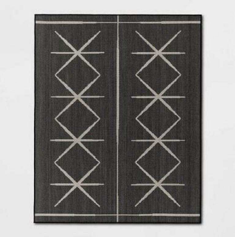 THRESHOLD MODERN RUG 5FT3IN X 7FT