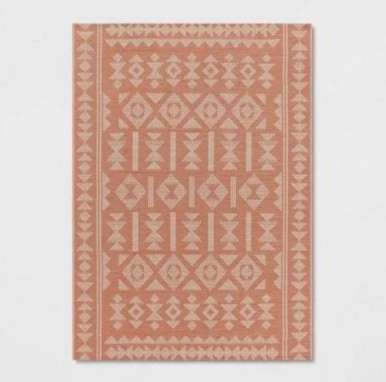 THRESHOLD GEO RUG 5FT X 7FT