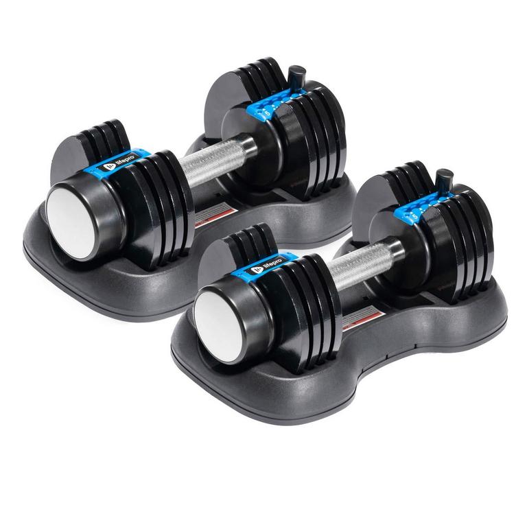 LIFEPRO 5-25LB ADJUSTABLE DUMBBELLS 