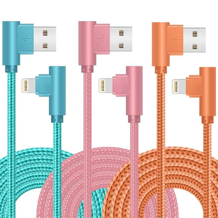EXERIC 10FT CHARGING CABLES 3PK
