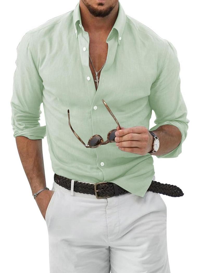 M LINEN SHIRT