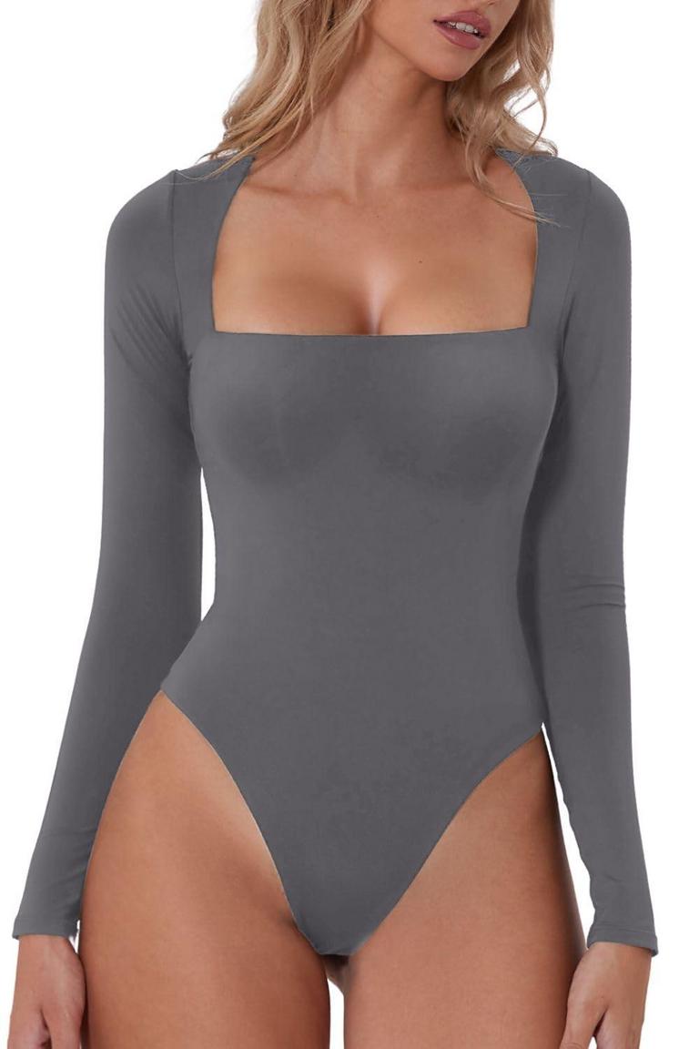S SQUARE NECK BODYSUIT
