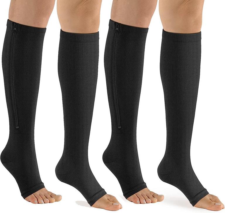 L/XL COMPRESSION SOCKS