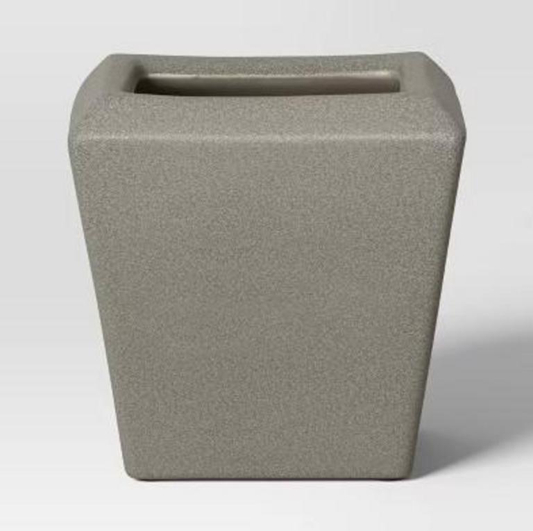 THRESHOLD LARGE CERAMIC POT 9.84IN