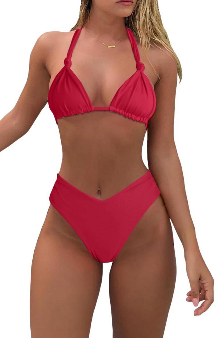 M HALTER BIKINI SET