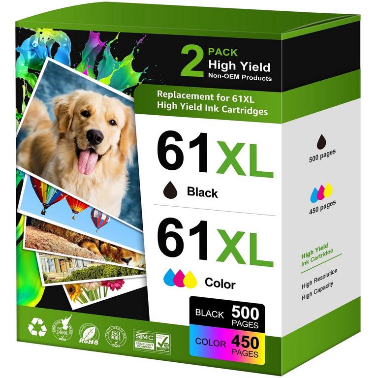 HALOFOX 61XL INK CARTRIDGES 2PK