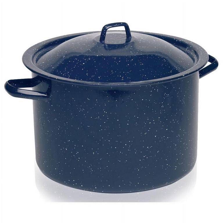 IMUSA BLUE SPECKLED POT 12QT