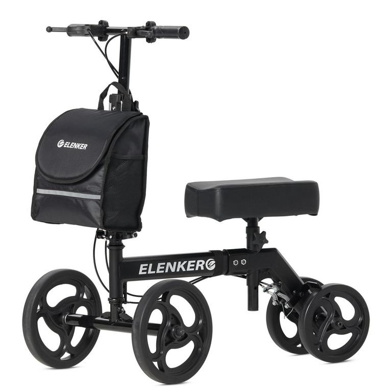 ELENKER KNEE WALKER MBLK