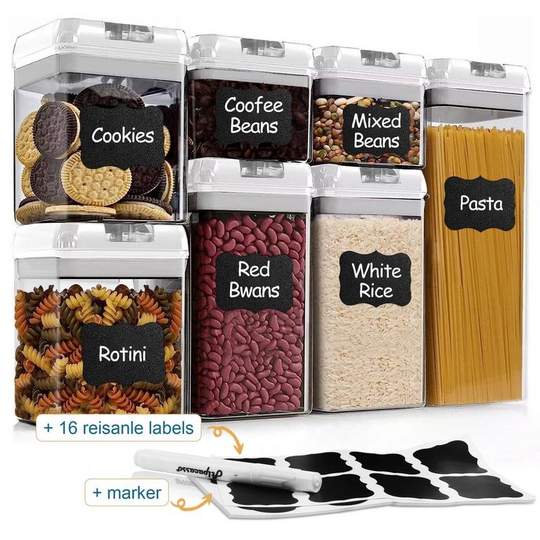 KOSBON AIRTIGHT CONTAINERS 7PK