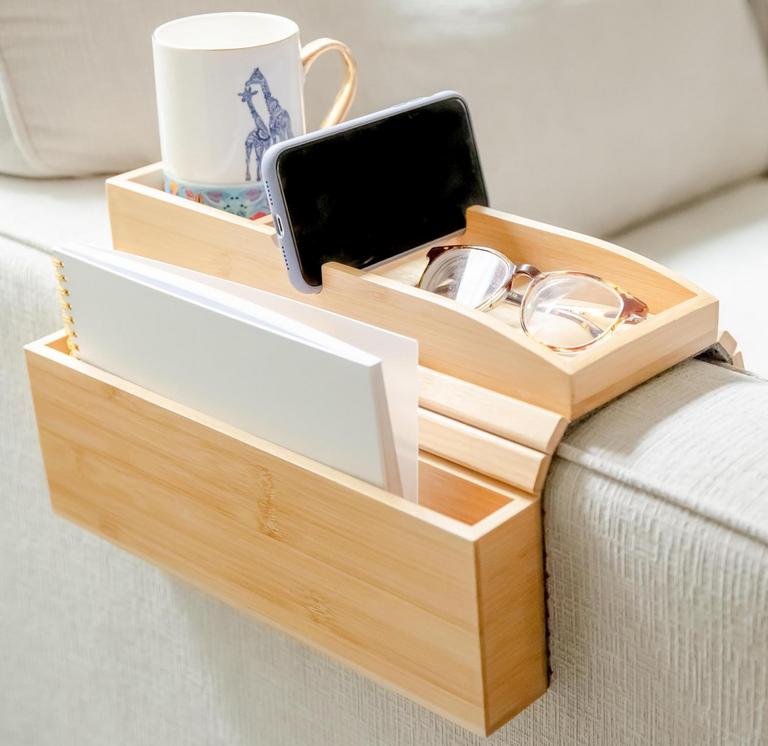 BAMBOO COUCH CUP HOLDER