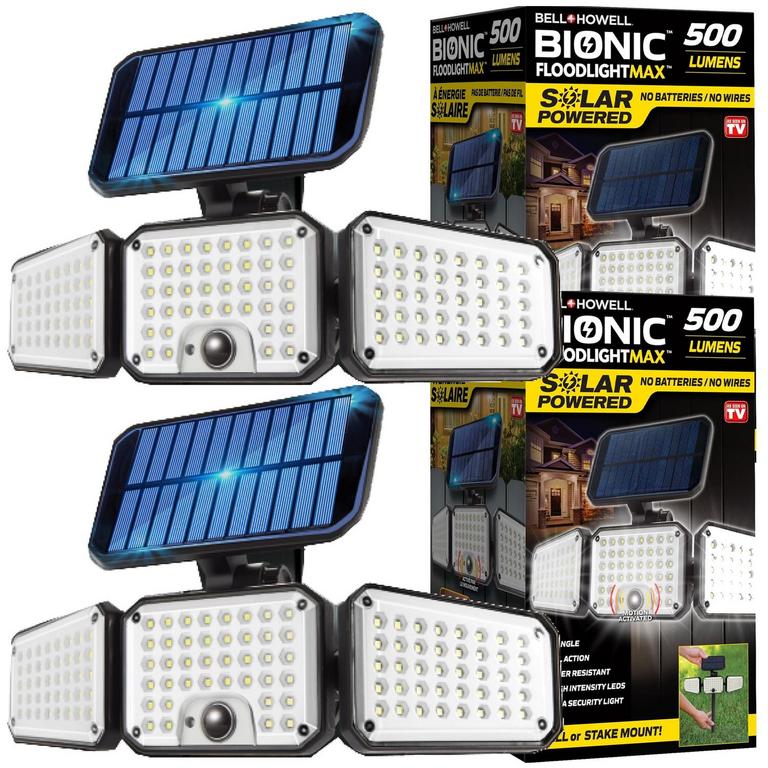 BELL + HOWELL SOLAR LIGHTS 2PK