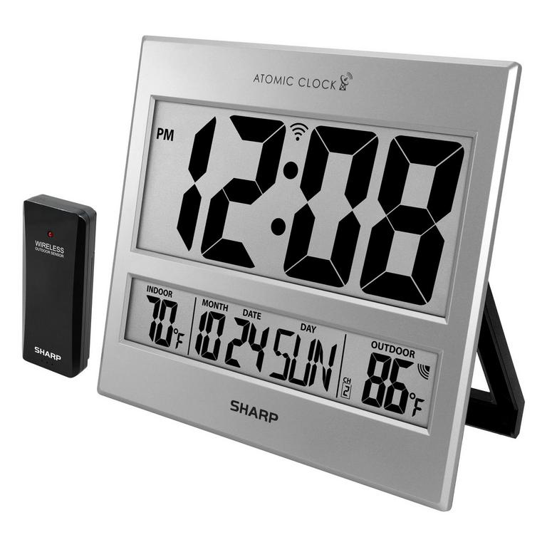 SHARP ATOMIC CLOCK JUMBO 3