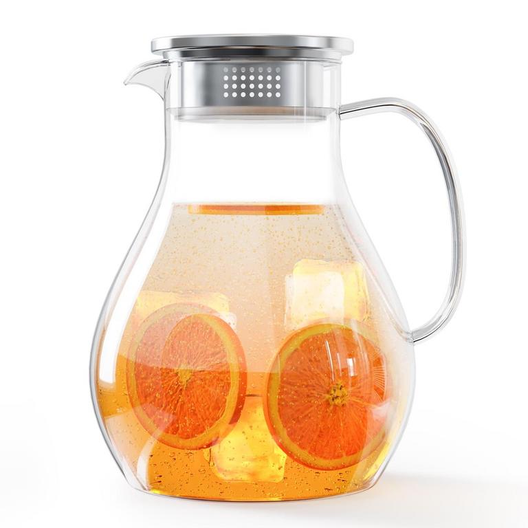 TINANA GLASS PITCHER 63OZ