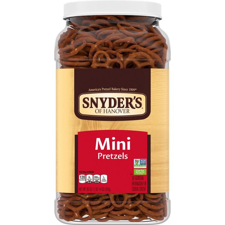 SNYDERS OF HANOVER MINI PRETZELS 30 OZ