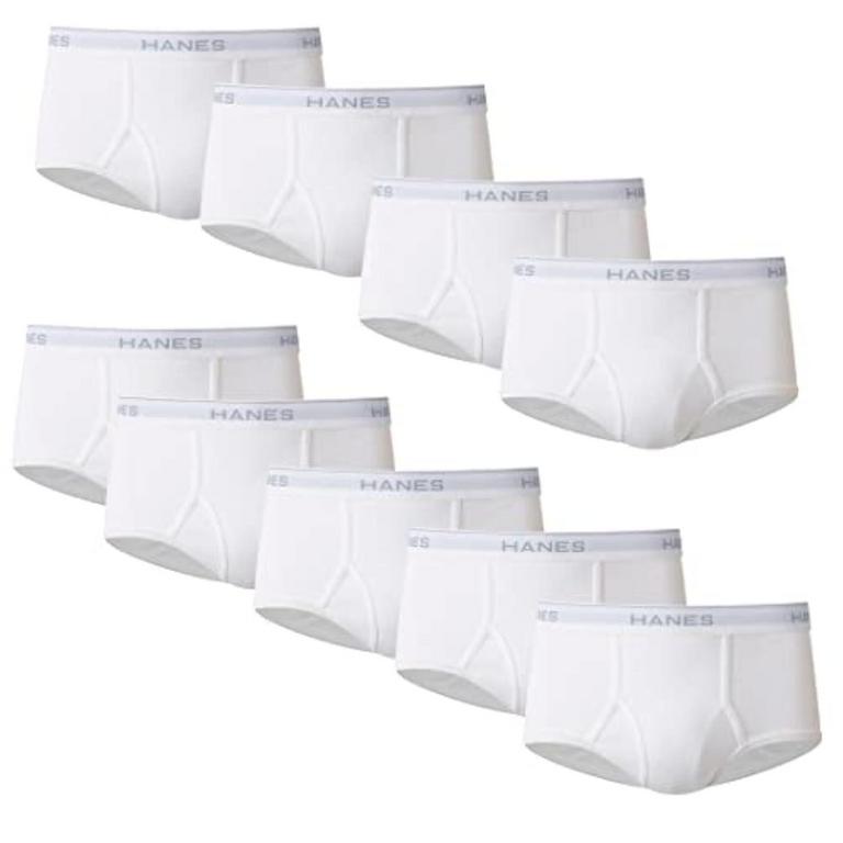 HANES MEN SZ L BRIEFS 8PK