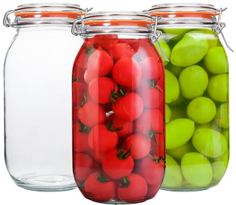 GALSSMAGIC 64OZ MASON JARS