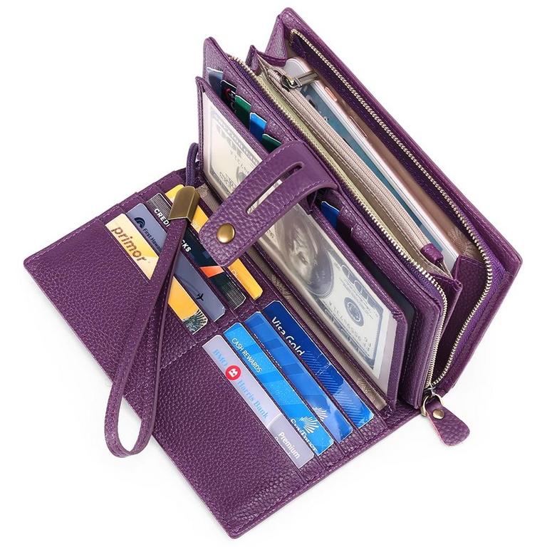 SENDEFN WOMEN WALLET 7.87IN