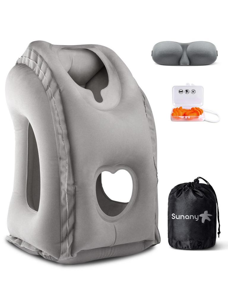 INFLATABLE TRAVEL PILLOW