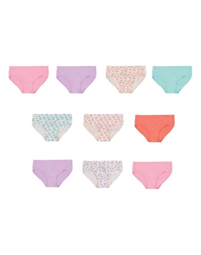 HANES GIRLS UNDERWEAR 10PK SZ 4-5T