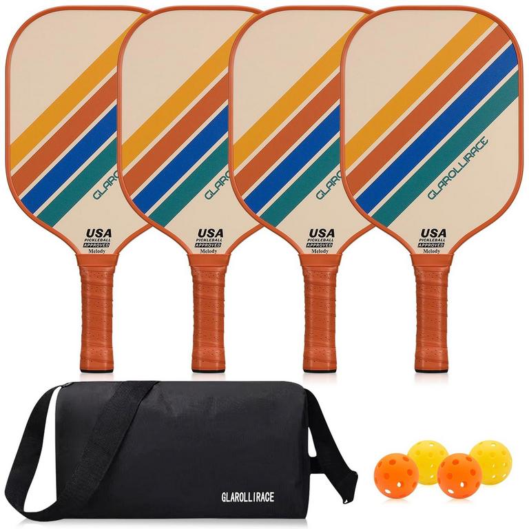 GLAROLLIRACE PICKLEBALL PADDLES SET