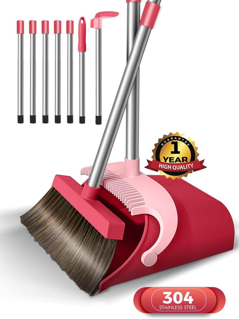 FVSA BROOM DUSTPAN SET
