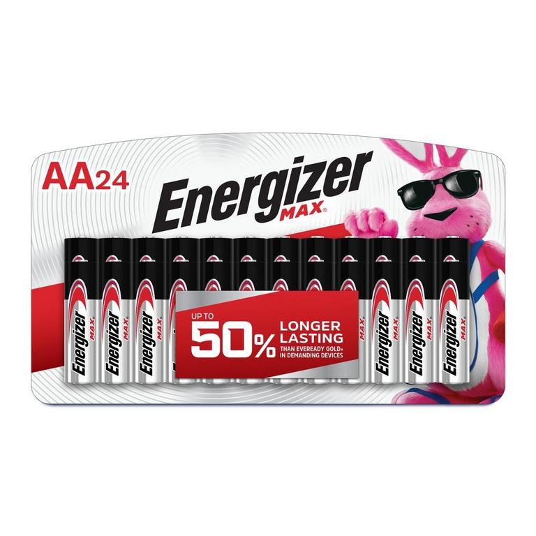 ENERGIZER MAX AA BATTERIES 24PK