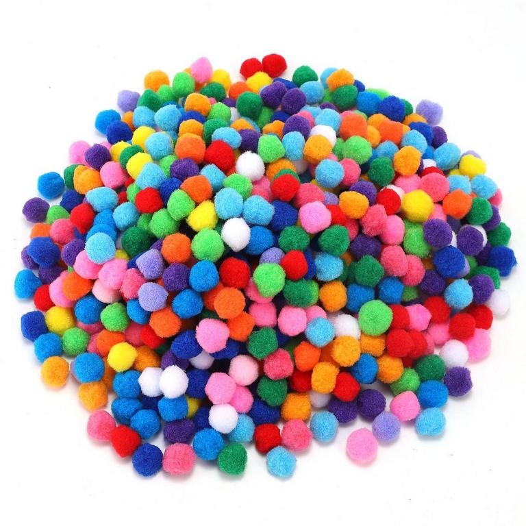 OUSHINAN 700PC POMPOMS 1IN