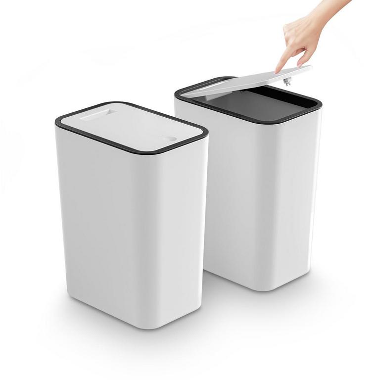 JOYZAN 4GAL SLIM TRASH CAN 2PK