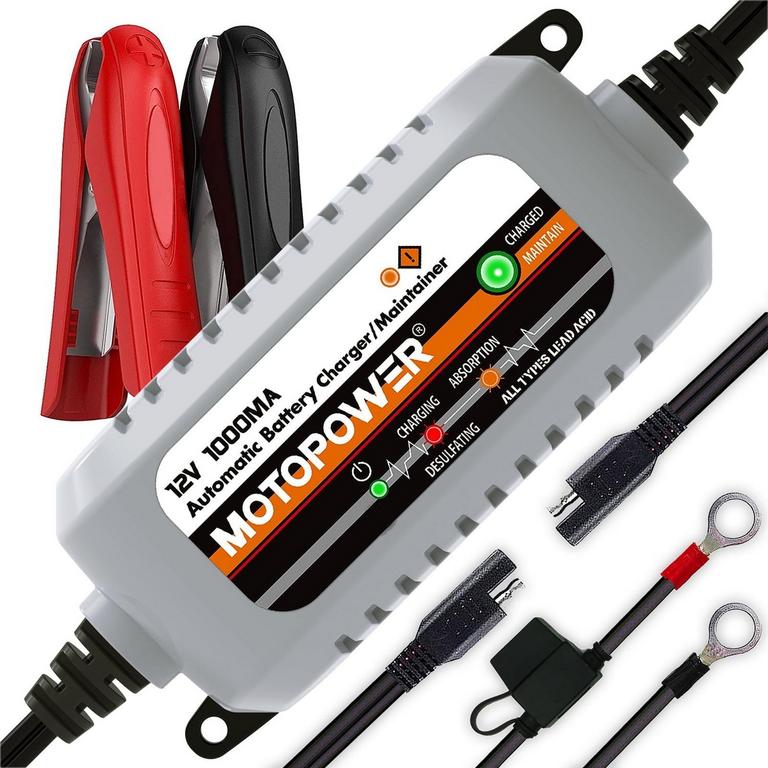 MOTOPOWER 12V BATTERY CHARGER