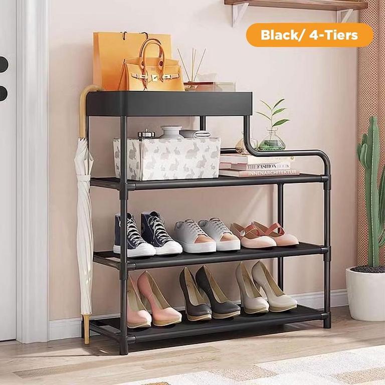 KIBHOUS 4-TIER SHOE RACK