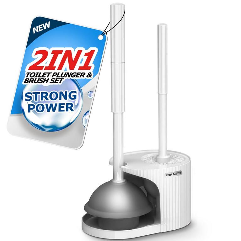FORASTO 2 IN 1 TOILET CLEANING SET