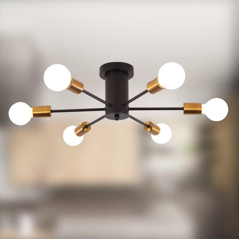 GARWARM 6-LIGHT CHANDELIER 22.4IN